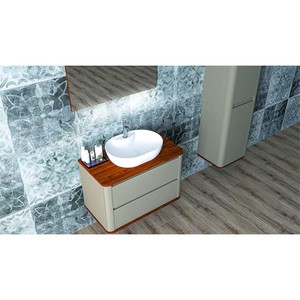  Monna Clas Banyo Alt Dolap 120 Cm Antrasit