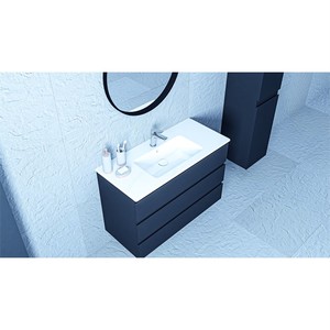  Ando Soft Banyo Dolabı Tkm. 3 lü 100 Cm Antrasit