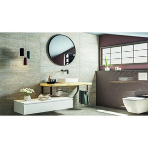  Solid Banyo Dolabı Takımı 3 lü 80 Cm Antrasit