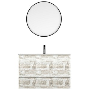 Ando Soft Banyo Dolabı Tkm. 2 li 80 Cm Beyaz Ahşap