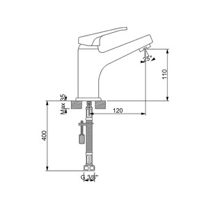  Newarc Smart Yüksek Lavabo Bataryası