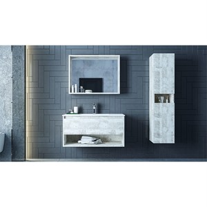  Espa Banyo Alt Dolap 80 Cm Antrasit