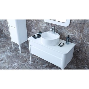  Lusso Banyo Dolabı Takımı 3 lü 80 Cm Lacivert