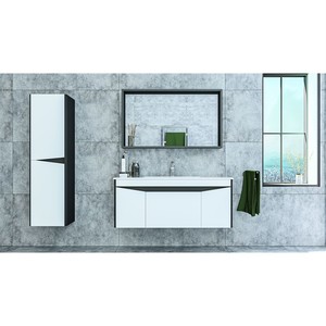  Futura Banyo Dolabı Takımı 2 li 100 Cm Lacivert