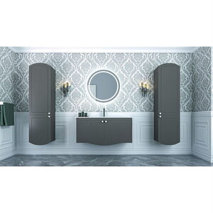  Kast Banyo Alt Dolap 80 Cm Antrasit