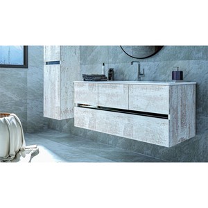  Retta Banyo Dolabı Takımı 2 li 120 Cm S.Meşe