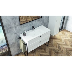  İcon Banyo Dolabı Takımı 2 li 100 Cm Beyaz