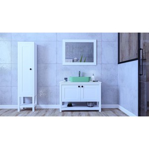  Riga Clas Banyo Alt Dolap 80 Cm Antrasit